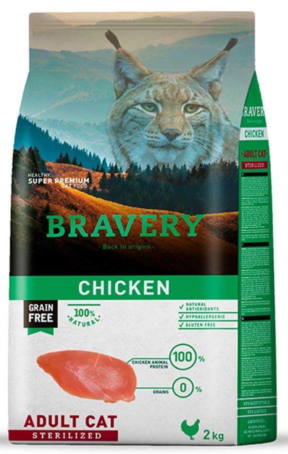 Bravery Chicken Adult Cat Sterilized з куркою
