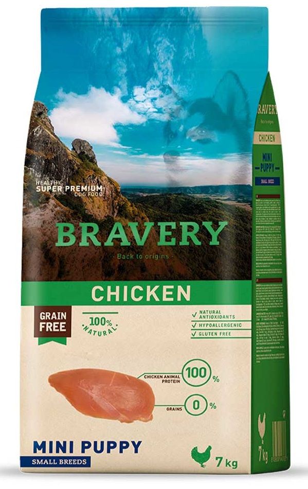 Bravery Dog Chicken Mini Puppy з куркою
