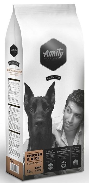 Amity Dog Adult Gigantes Chicken Rice з куркою
