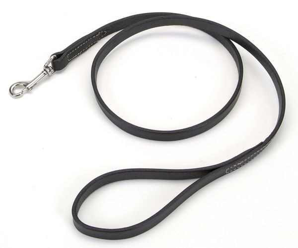 Coastal Circle-T Dog Leash Шкіряний повідець для собак, 2смХ1.2м