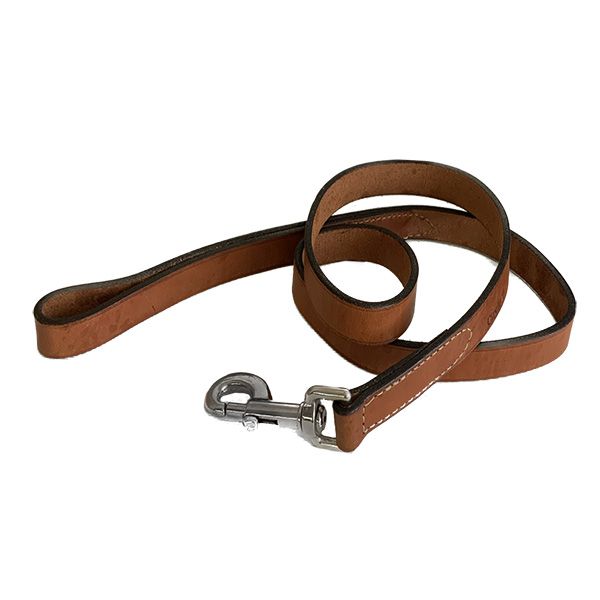 Coastal Circle-T Dog Leash Шкіряний повідець для собак, 2смХ1.2м
