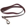 Coastal Circle-T Dog Leash Шкіряний повідець для собак, 2смХ1.2м