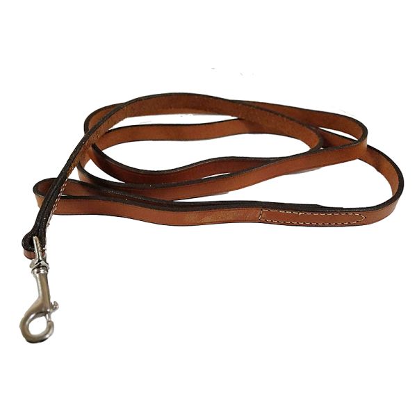 Coastal Circle-T Dog Leash Шкіряний повідець для собак, 1.6смХ1.8м