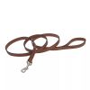 Coastal Circle-T Dog Leash Шкіряний повідець для собак, 1.6смХ1.8м