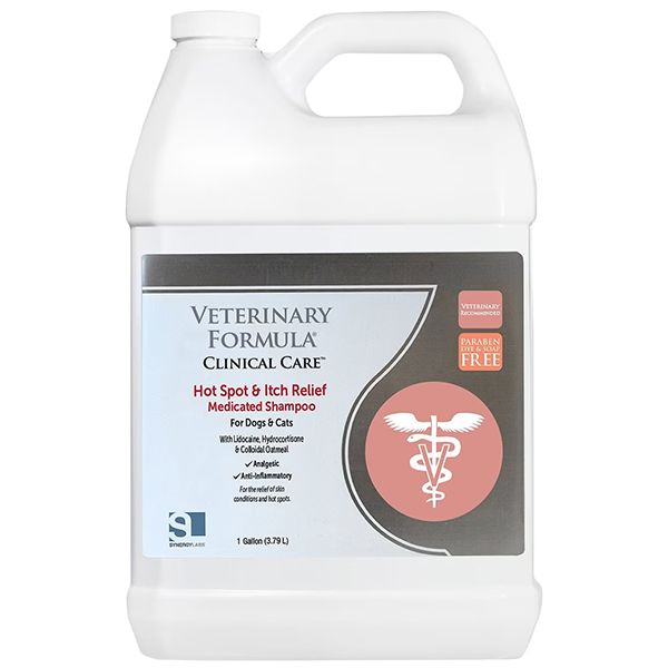 Veterinary Formula Hot Spot&Itch Relief Medicated Shampoo антиаллергенний, з лідокаїном, гідрокортизоном