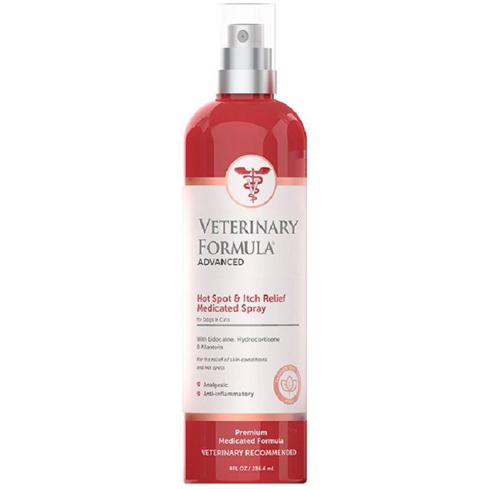 Veterinary Formula Clinical Care Hot Spot&Itch Relief Medicated Spray Антиалергенний спрей від свербежу та подразнення
