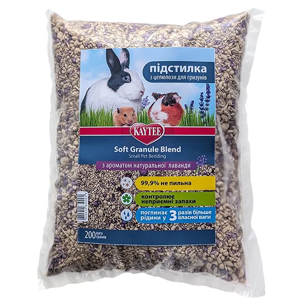 Kaytee Soft Granule Lavender Лаванда підстилка з целюлози для гризунів