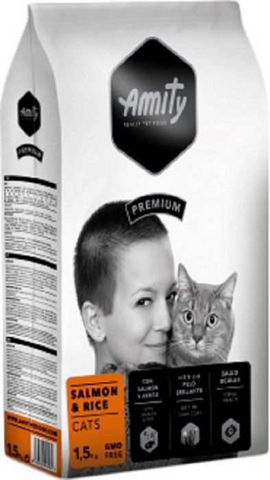 Amity Cat Adult Salmon Rice з лососем