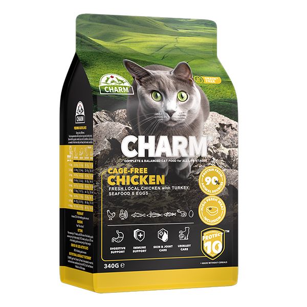 Charm Cage-Free Chicken Cat, з куркою