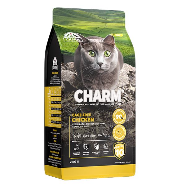 Charm Cage-Free Chicken Cat, з куркою