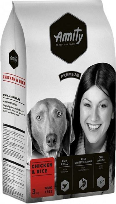 Amity Dog Adult Chicken Rice з куркою