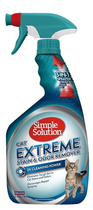 Simple Solution Extreme Cat Stain Odor Remover Дезодоруючий засіб для чищення та усунення запахів