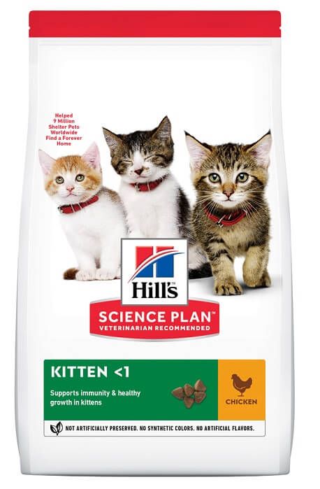 Hills Cat Science Plan Kitten Chicken, з куркою