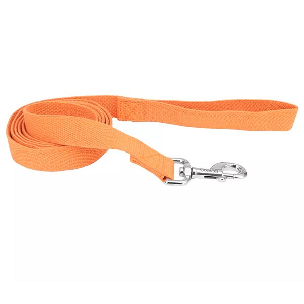 Coastal New Earth Soy Leash 1 повідець для собак, помаранчевий