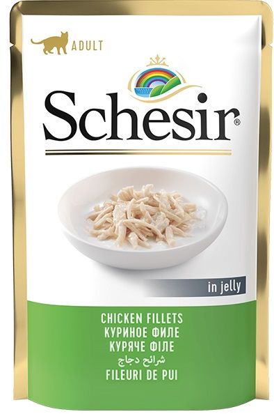Schesir Cat Adult Chicken Fillet Wet, куряче філе