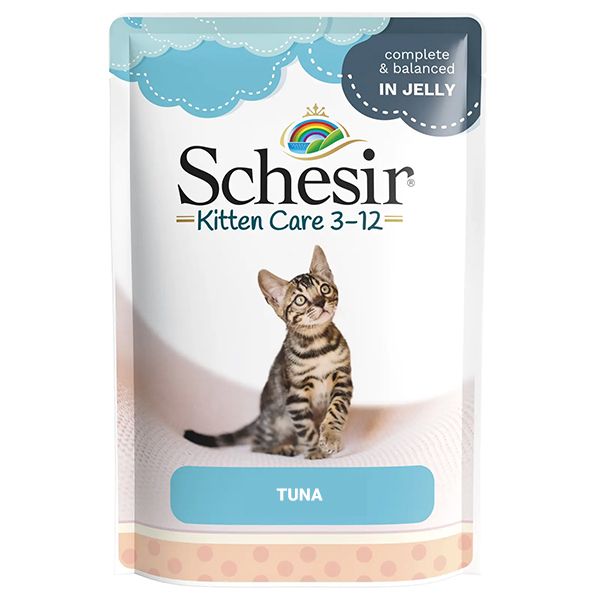 Schesir Cat Kitten Tuna Wet для кошенят, тунець