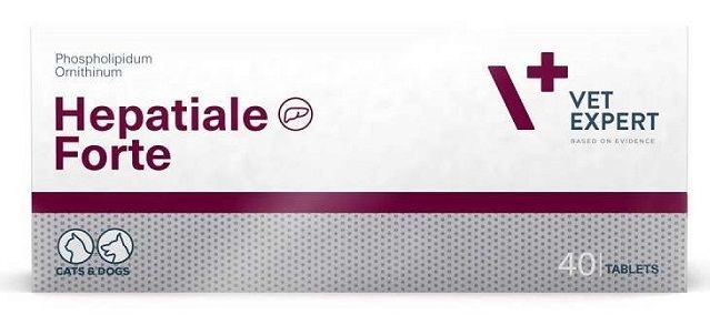 VetExpert Hepatiale Forte Для підтримки і відновлення функцій печінки собак і кішок