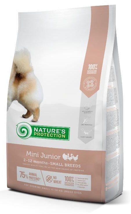 Natures Protection Dog Junior Mini Small Breeds, з м'ясом птиці