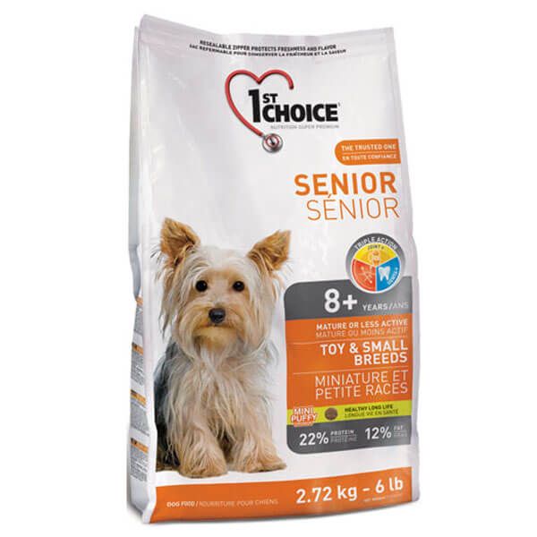1st Choice Dog Senior Toy Small Breeds, з куркою