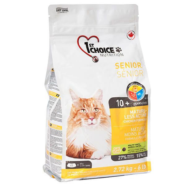 1st Choice Cat Senior Mature Less Aktiv з куркою