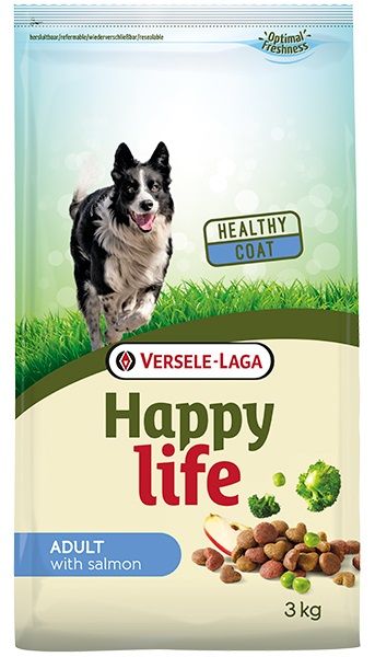 Happy Life Dog Adult All Breeds Salmon, з лососем