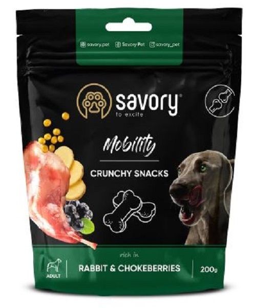 Savory Mobility Rabbit and Chokeberries для здоров’я суглобів з кроликом і чорноплідною горобиною