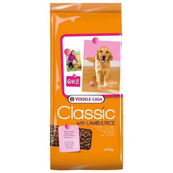 Versele Laga Classic Dog Lamb & Rice, з ягням