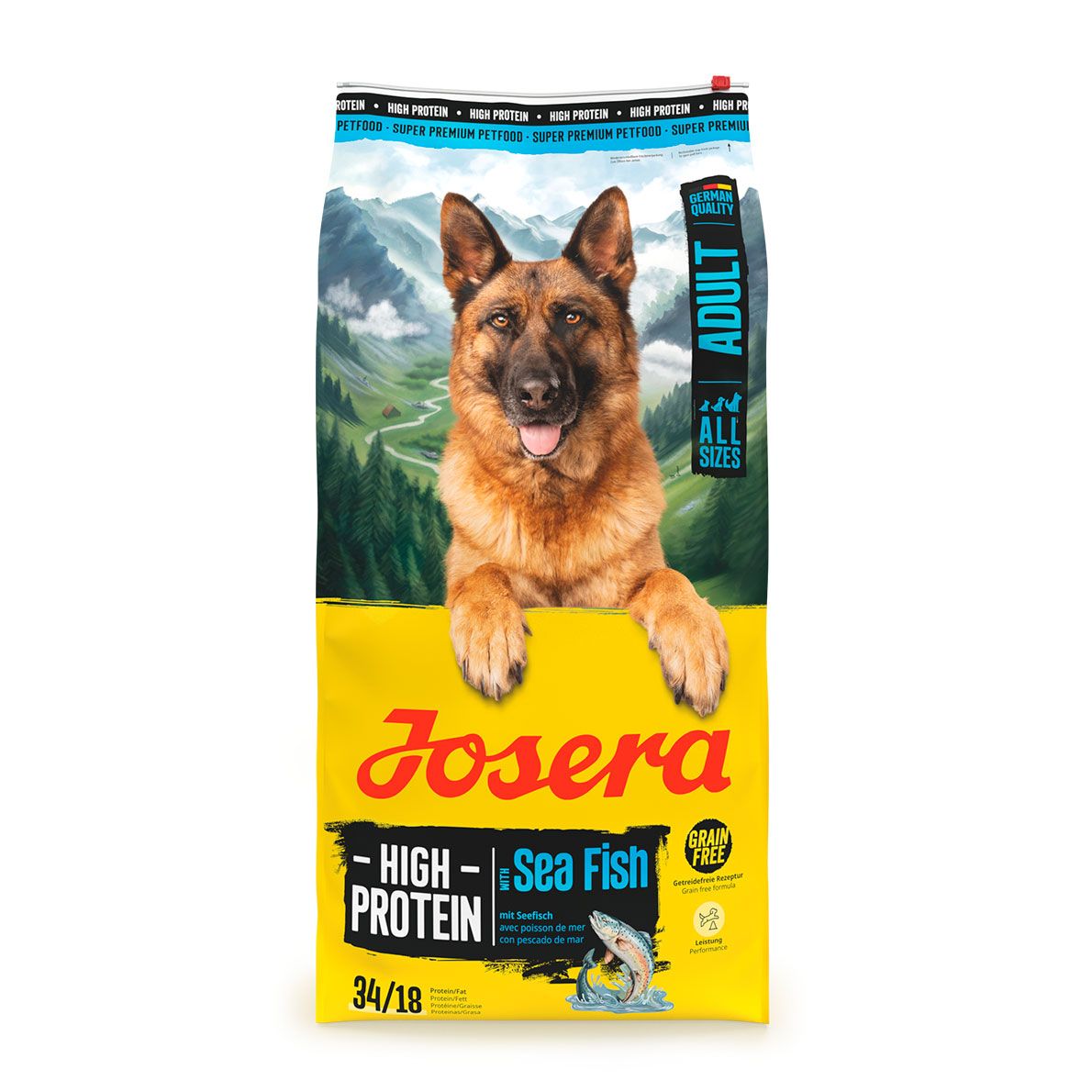 Josera High Protein Adult with Sea Fish