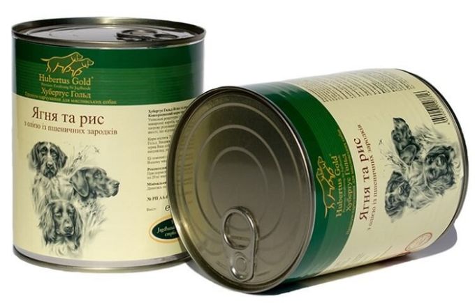 Hubertus Gold Dog Adult Ягня та рис