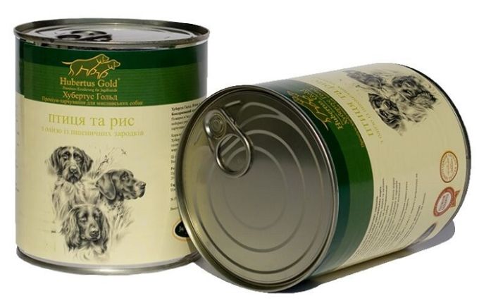 Hubertus Gold Dog Adult Птиця з рисом