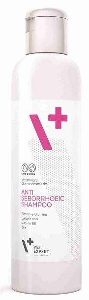 VetExpert Antiseborrhoeic Shampoo Антисеборейний шампунь для котів і собак