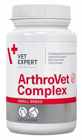 VetExpert ArthroVet Complex small breeds & cats АртроВет Для здоров'я хрящів і суглобів собак малих порід і кішок