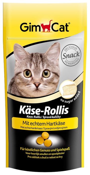 GimCat Kase-Rollis Таблетки з комплексом вітамінів сирні