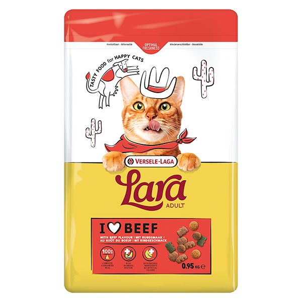Lara Cat Adult Beef, з яловичиною