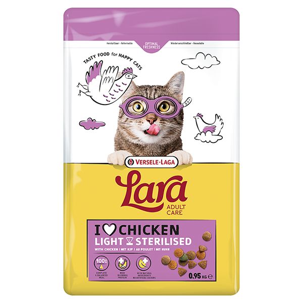 Lara Cat Adult Sterilized, з куркою