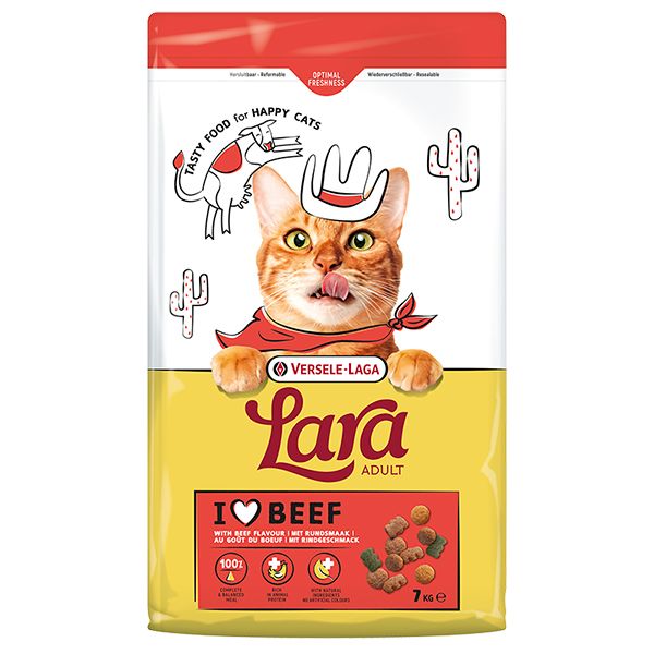 Lara Cat Adult Beef, з яловичиною