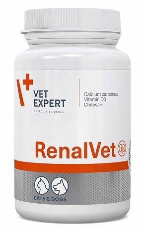 VetExpert RenalVet Добавка для собак і кішок з симптомами хронічної ниркової недостатності