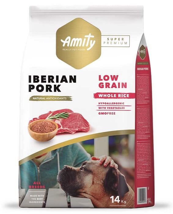 Amity Super Premium Dog Adult Iberiab Pork зі свининою