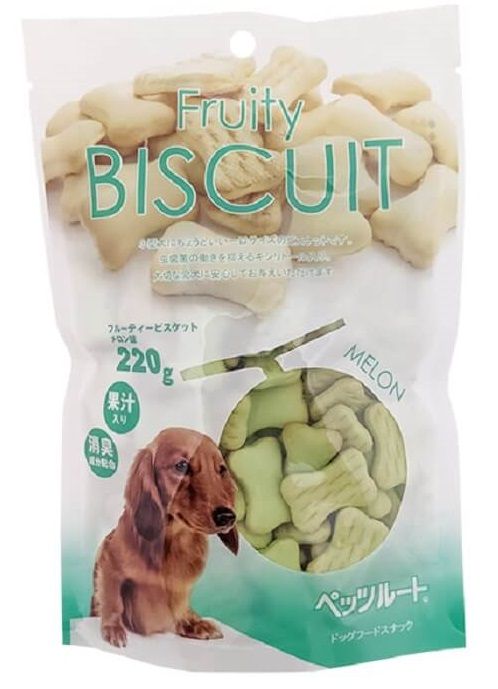 DoggyMan Biscuit Melon Бісквітне фруктове печиво з динею