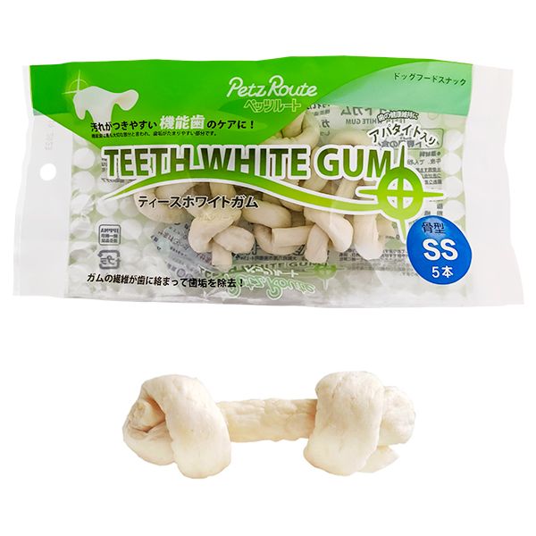 Doggy Man Petz Route Teeth White Gum Кістка для чищення зубів