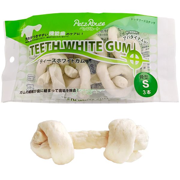 Doggy Man Petz Route Teeth White Gum Кістка для чищення зубів