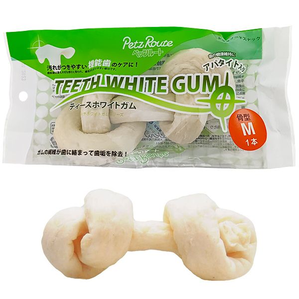 Doggy Man Petz Route Teeth White Gum Кістка для чищення зубів