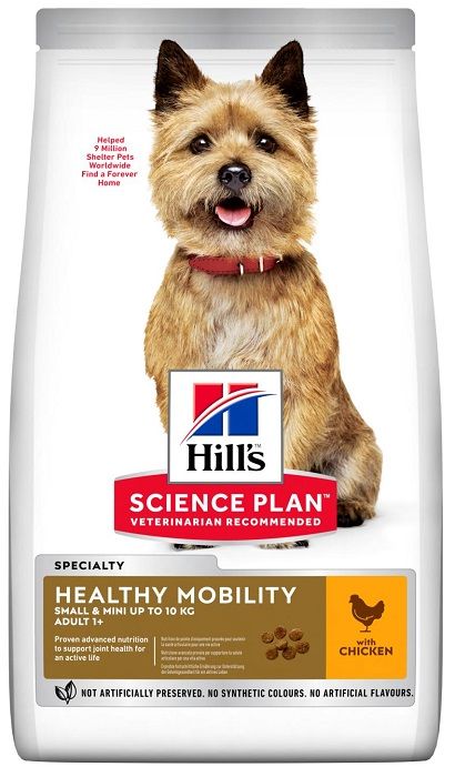 Hills Dog Adult Science Plan Healthy Mobility Small Mini, з куркою