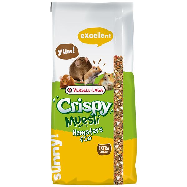 Versele-Laga Crispy Muesli Hamster для хом'яків, щурів, мишей, піщанок