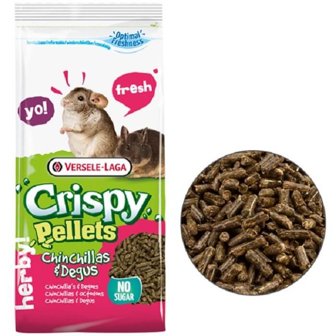 Versele-Laga Crispy Pellets Chinchillas & Degus для шиншил і дегу