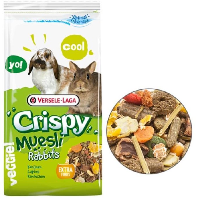 Versele-Laga Crispy Muesli Rabbits Cuni для карликових кроликів