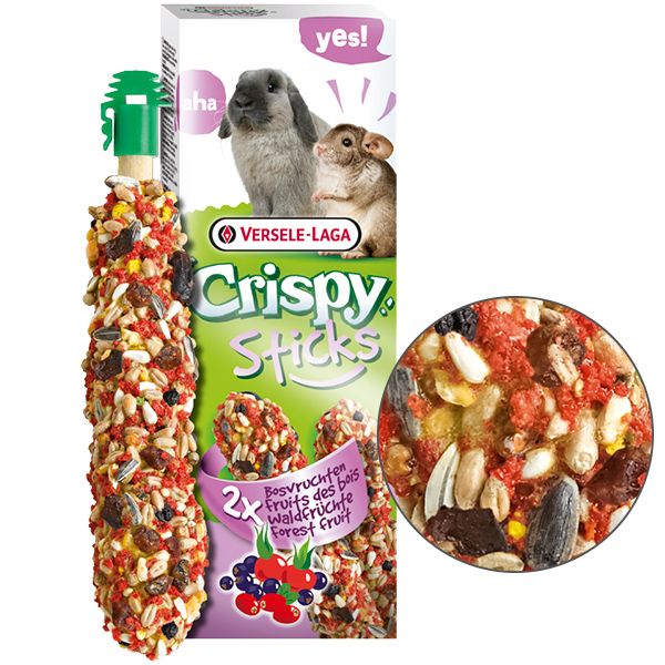 Versele-Laga Crispy Sticks Forest Fruit Лісові фрукти для кроликів, шиншил