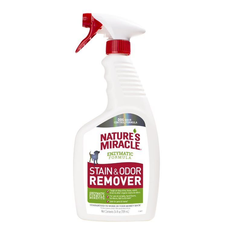 8in1 Nature's Miracle Dog Stain and Odor Remover Spray для усунення плям та запахів від собак