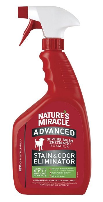 8in1 Natures Miracle Advanced Stain Odor Eliminator Знищувач плям і запахів з посиленою формулою для собак