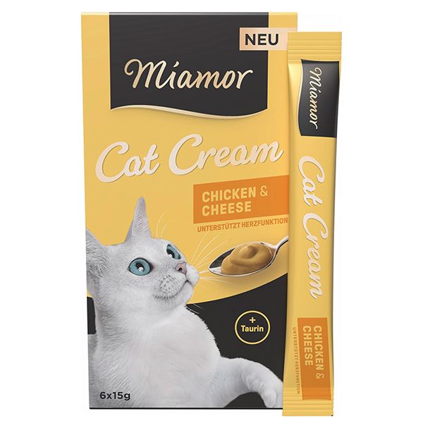 Miamor Cream Chicken & Cheese рідкі, Курка з сиром